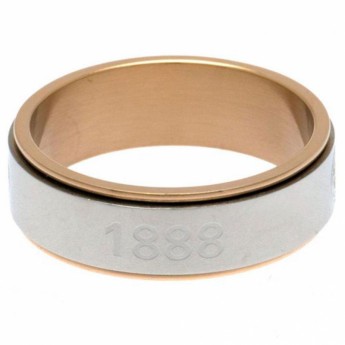 FC Celtic prsten Bi Colour Spinner Ring Medium