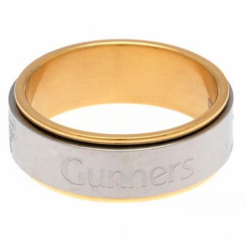 FC Arsenal prsten Bi Colour Spinner Ring Large