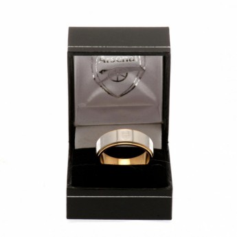 FC Arsenal prsten Bi Colour Spinner Ring Large
