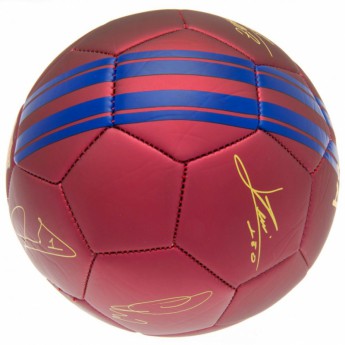 FC Barcelona nogometna lopta Football Signature MT - size 5