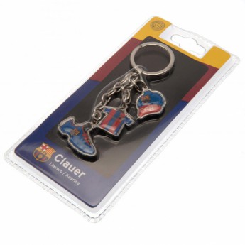 FC Barcelona privjesak za ključeve 3 Charm Keyring