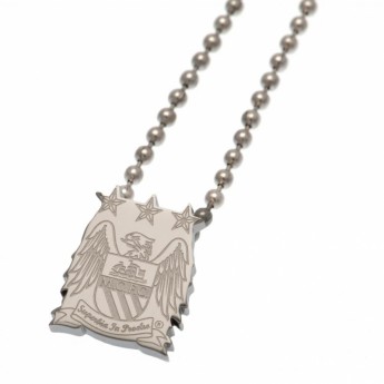 Manchester City ogrlica s privjeskom Stainless Steel Pendant & Chain EC