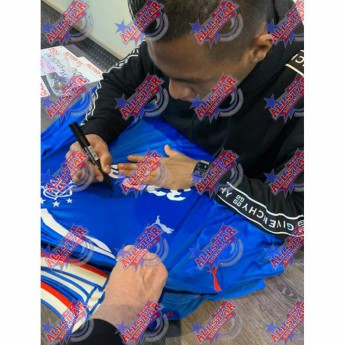 Legende nogometni dres Rangers FC Morelos 2017-2018 Signed Shirt