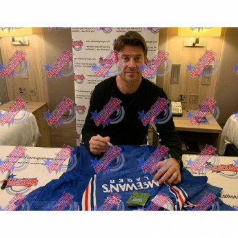 Legende nogometni dres Rangers FC Laudrup 1998 Signed Shirt