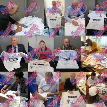 Legende uokvireni dres Tottenham Hotspur FC 1984 UEFA Cup Final Signed Shirt (Framed)