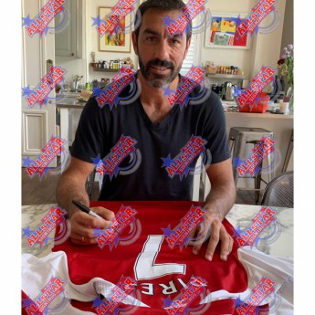 Legende uokvireni dres Arsenal FC Henry, Bergkamp, Pires & Vieira Signed Shirt (Quad Framed)