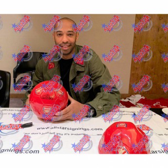 Legende nogometna lopta Arsenal FC Henry Signed Football (Framed)