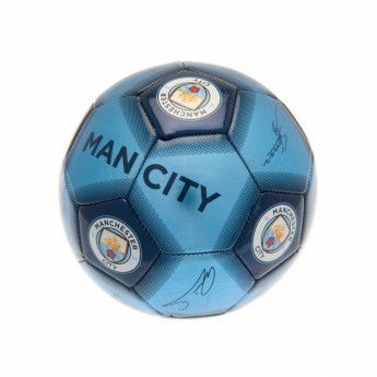 Manchester City nogometna mini lopta Skill Ball Signature - size 1