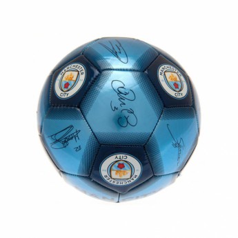Manchester City nogometna mini lopta Skill Ball Signature - size 1