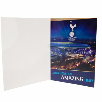 Tottenham Hotspur čestitke Musical Birthday Card