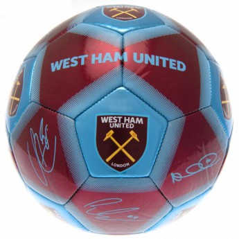 West Ham United nogometna lopta Football Signature WHM - size 5