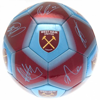West Ham United nogometna lopta Football Signature WHM - size 5