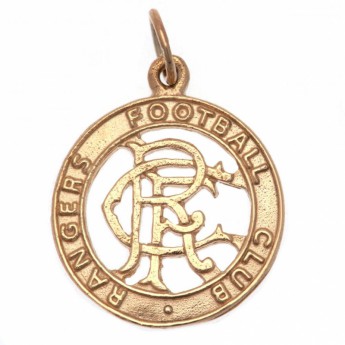 FC Rangers zlatni privjesak 9ct Gold Pendant Round Crest