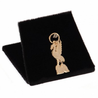 FC Liverpool zlatni privjesak Gold Pendant Liverbird Small