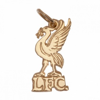 FC Liverpool zlatni privjesak Gold Pendant Liverbird Small