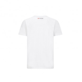 Formule 1 muška majica logo white 2020