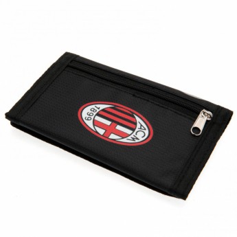 AC Milan novčanik Nylon Wallet black