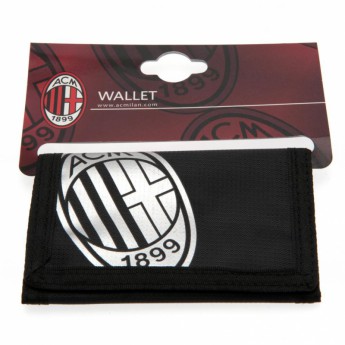 AC Milan novčanik Nylon Wallet black
