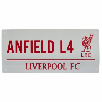 FC Liverpool zidni natpis Street Sign RL