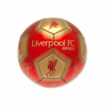 FC Liverpool nogometna mini lopta Skill Ball Signature - size 1