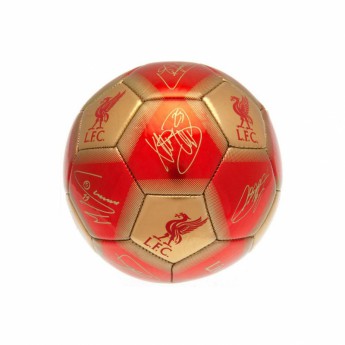 FC Liverpool nogometna mini lopta Skill Ball Signature - size 1