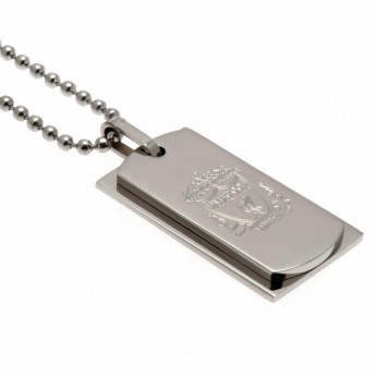 FC Liverpool ogrlica s identifikacijskom pločicom za psa Double Dog Tag & Chain