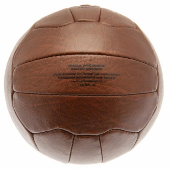 Manchester City nogometna lopta Faux Leather - size 5