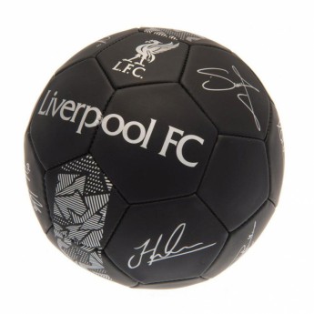 FC Liverpool nogometna mini lopta Signature PH - size 1