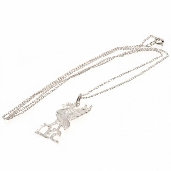 FC Liverpool ogrlica s privjeskom Sterling Silver Pendant & Chain LB