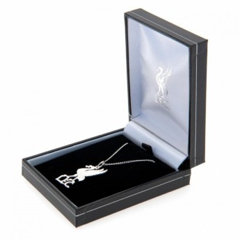 FC Liverpool ogrlica s privjeskom Sterling Silver Pendant & Chain LB