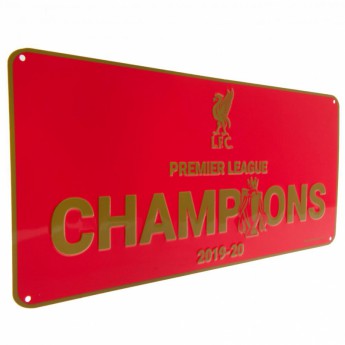 FC Liverpool zidni natpis Premier League Champions RD