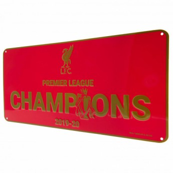FC Liverpool zidni natpis Premier League Champions RD