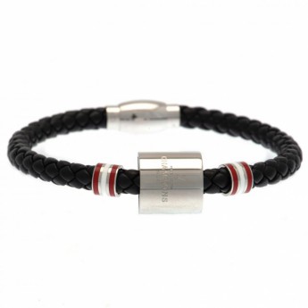 FC Liverpool kožna narukvica Premier League Champions Leather Bracelet