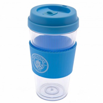 Manchester City putna šalica Clear Grip Travel Mug