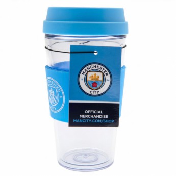 Manchester City putna šalica Clear Grip Travel Mug