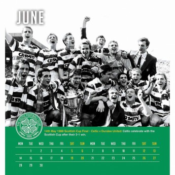 FC Celtic stolni kalendar 2021