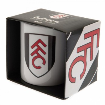 Fulham šalica white logo