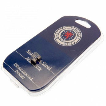 FC Rangers naušnice Stainless Steel Stud Earring RC