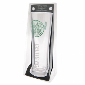 FC Celtic čaša Tall Beer Glass inscription