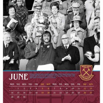 West Ham United stolni kalendar 2021