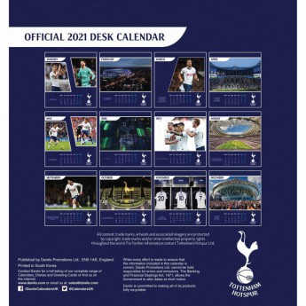 Tottenham Hotspur stolni kalendar 2021