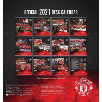 Manchester United stolni kalendar 2021