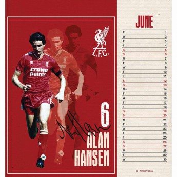 FC Liverpool stolni kalendar 2021