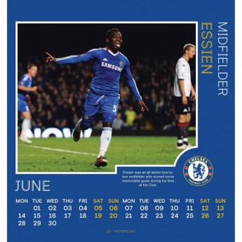FC Chelsea stolni kalendar 2021