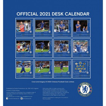 FC Chelsea stolni kalendar 2021