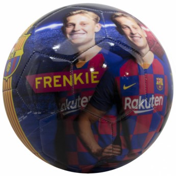FC Barcelona nogometna lopta De Jong Photo Football - size 5