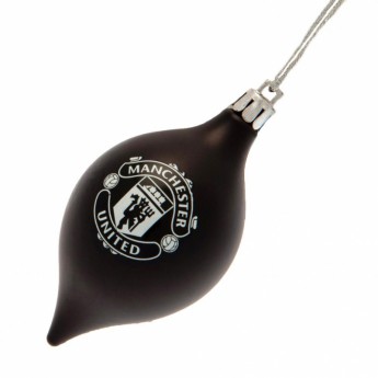Manchester United Božićni ukrasi 3pk Vintage Bauble