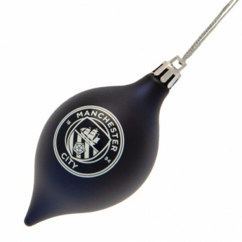 Manchester City Božićni ukrasi 3pk Vintage Bauble