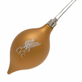 FC Liverpool Božićni ukrasi 3pk Vintage Bauble