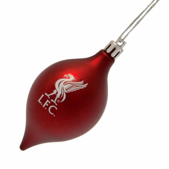 FC Liverpool Božićni ukrasi 3pk Vintage Bauble